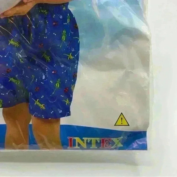 Vintage 2002 Intex The Wet Set 20" Inflatable Beach Ball, Blue Green Yellow - Picture 3 of 5